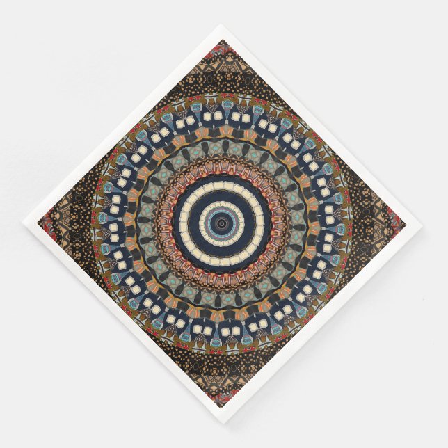 Mandala Napkins Pappersservett (Hörn)