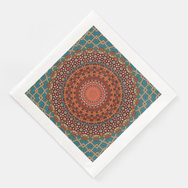 Mandala Napkins Pappersservett (Hörn)