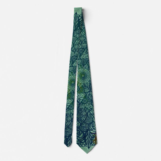 Mandala Nature Blommigt Slips (Baksida)