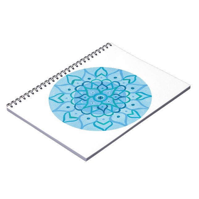 Mandala Notebook Anteckningsbok (Vänstra Sidan)