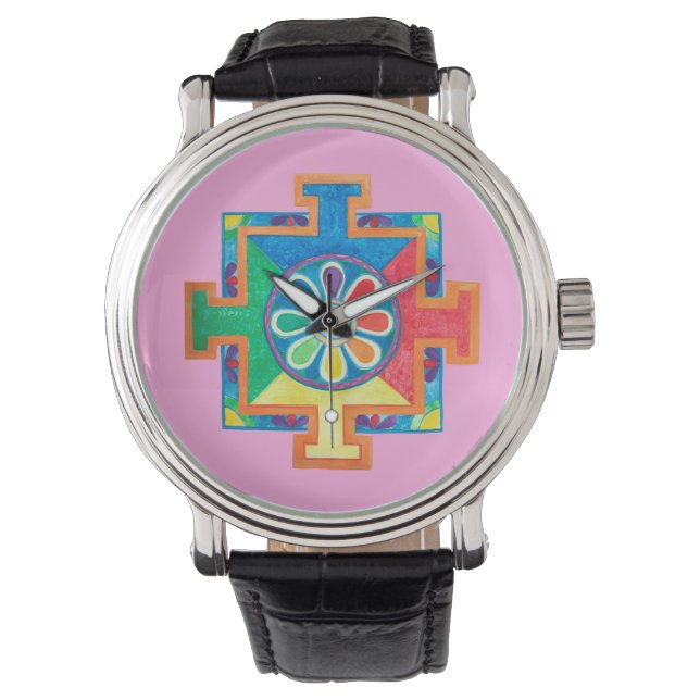 Mandala of Creation Armbandsur (Framsida)