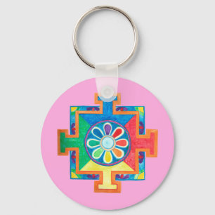 Mandala of Creation Nyckelring
