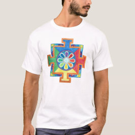 Mandala of Creation Watercolor T Shirt