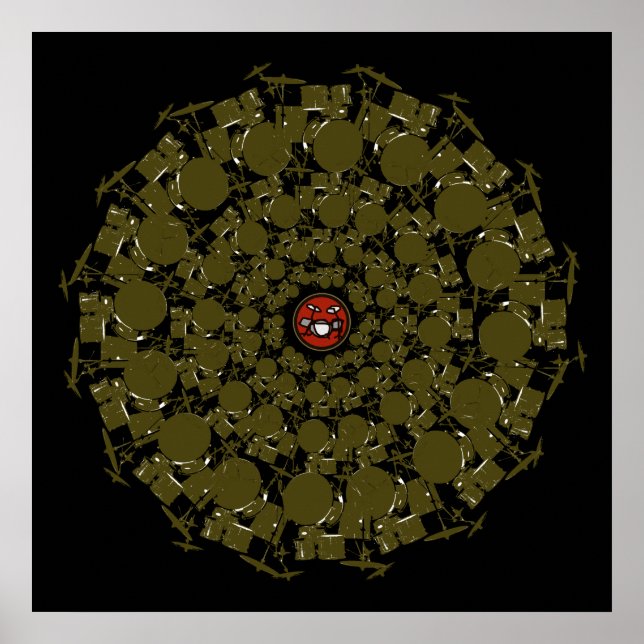 mandala of drums poster (Framsidan)