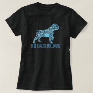 Mandala Olde English Bulldogge T-Shirt