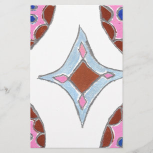 Mandala Oljemålning Art Print