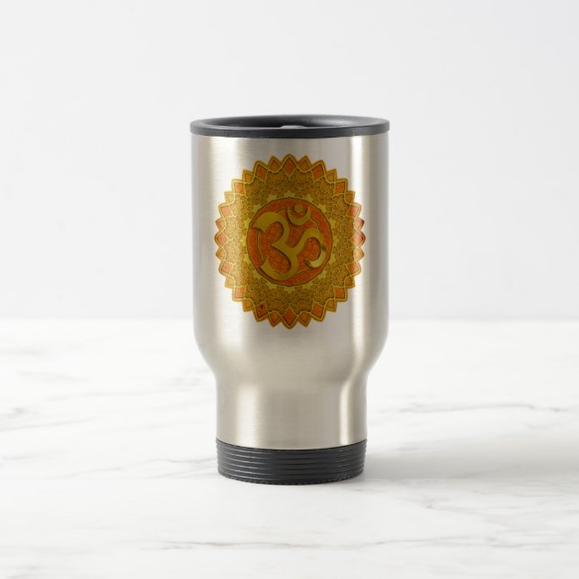MANDALA OM - orange Resemugg (Center)