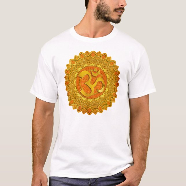 MANDALA OM - orange Tröja (Framsida)