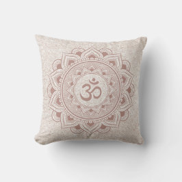 Mandala Om Yoga Harmoni Girly Modern Yogi Studio Kudde