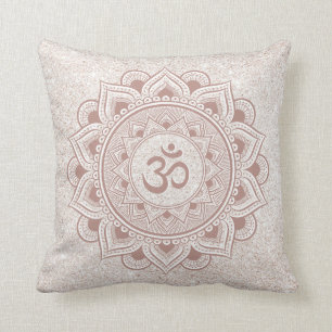 Mandala om Yoga Harmony Girly Modern Yogi Studio Kudde