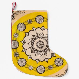 Mandala Ornamental: Ethnic Stil Design. Liten Julstrumpa