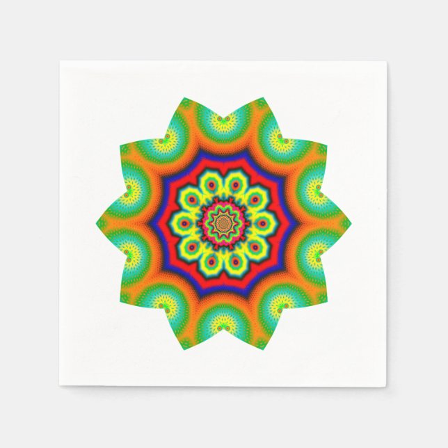 Mandala Pappersservett (Framsidan)