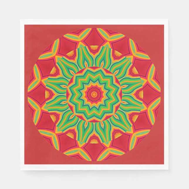Mandala Pappersservett (Framsidan)