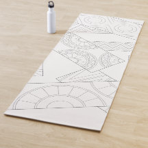 Mandala Patterned Yoga Mat