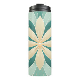 Mandala Petals Thermal Tumbler