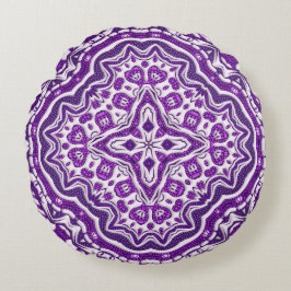 Mandala Pillow Rund Kudde