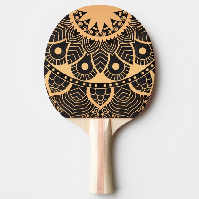 Mandala Ping Pong Paddle Pingisracket (Framsidan)