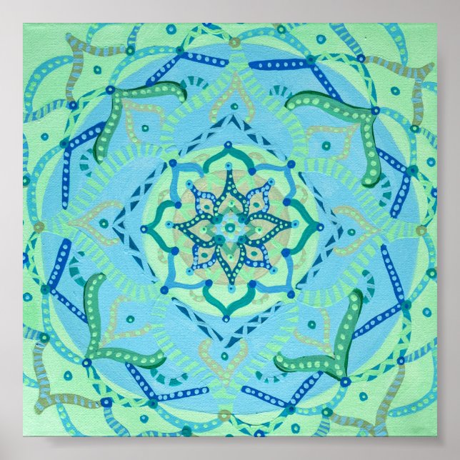 Mandala Poster (Framsidan)