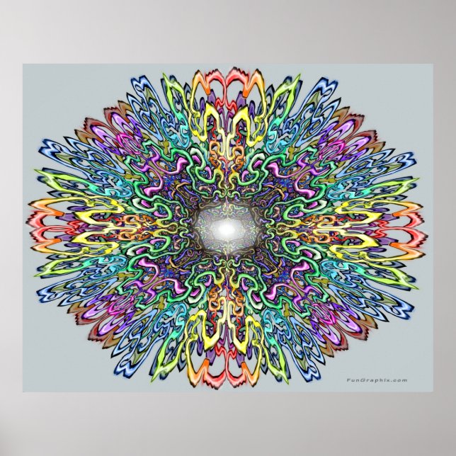 Mandala Poster (Framsidan)