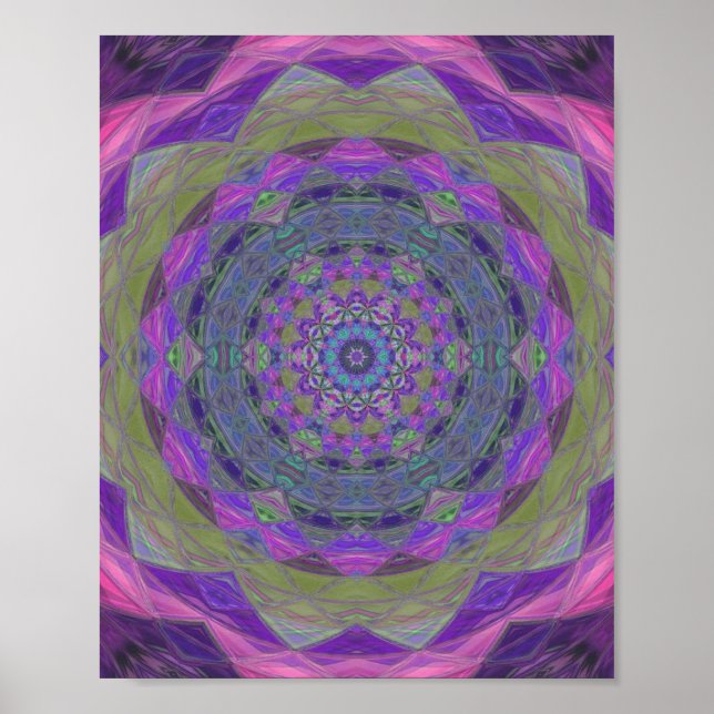 Mandala Poster (Framsidan)