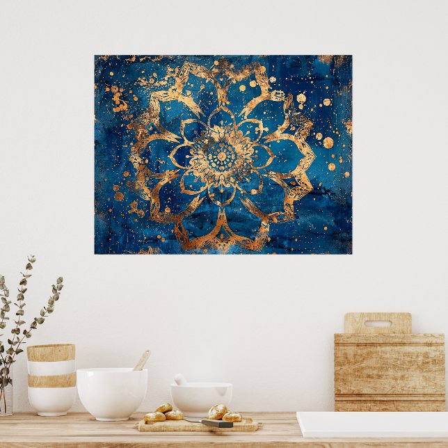 Mandala Poster (Kök)