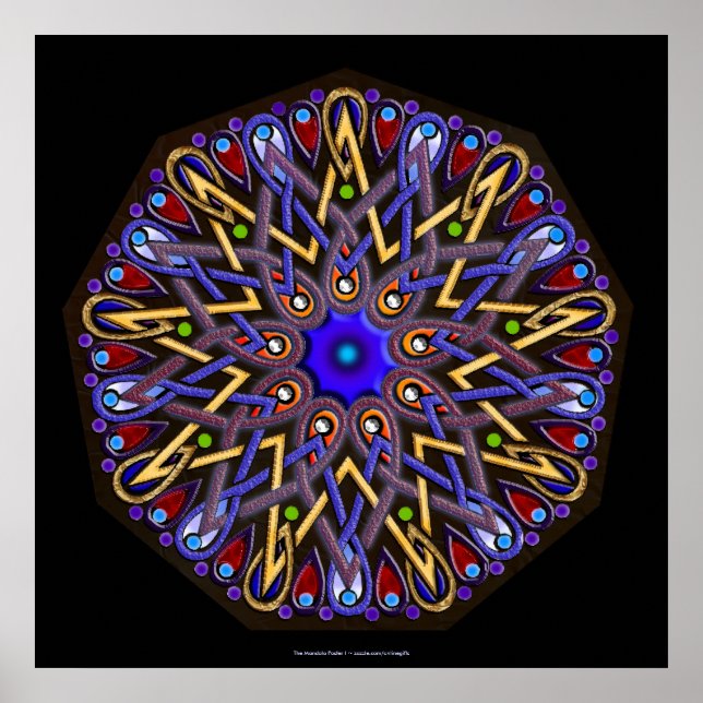 MANDALA Poster I (Framsidan)