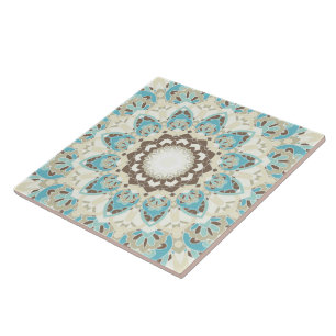 Mandala Print Tile Kakelplatta