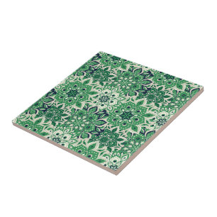 Mandala Print Tile Kakelplatta