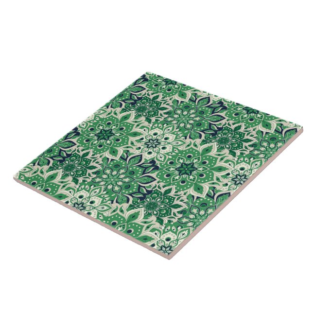 Mandala Print Tile Kakelplatta (Sidan)