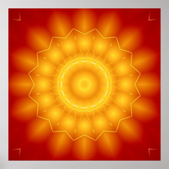Mandala Pure Energy 1 Poster (Framsidan)