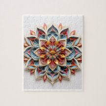 Mandala Puzzle, 8 tum x 10 tum, 110 delar