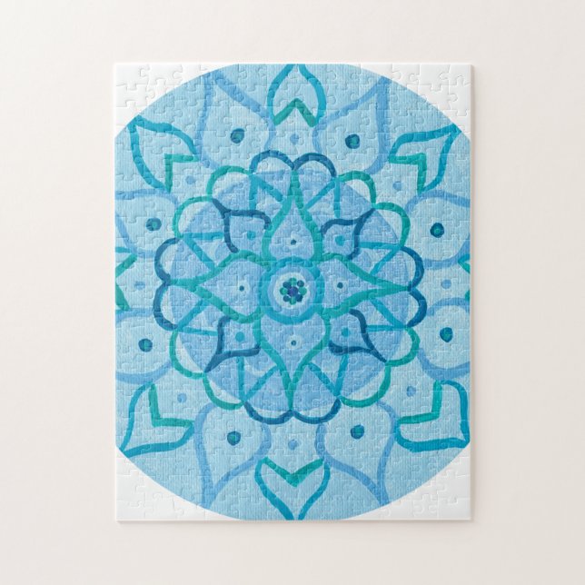 Mandala Puzzle Pussel (Vertikal)