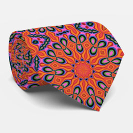 Mandala Retro Orange Hipster Decor Slips