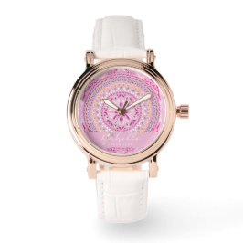 Mandala Rosa Armbandsur