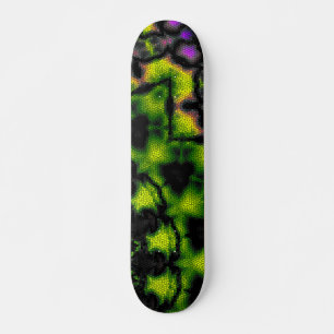 Mandala round mönster kaleidoscope mini skateboard bräda 18,5 cm