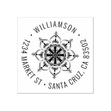 Mandala | Runda familjens Namn Returadress