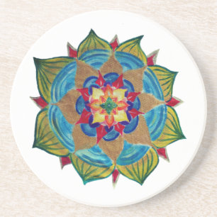 Mandala Sandstone Drink Underlägg