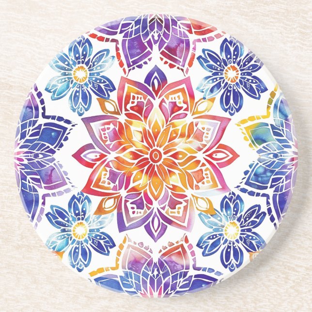 Mandala Sandstone Underlägg (Framsidan)