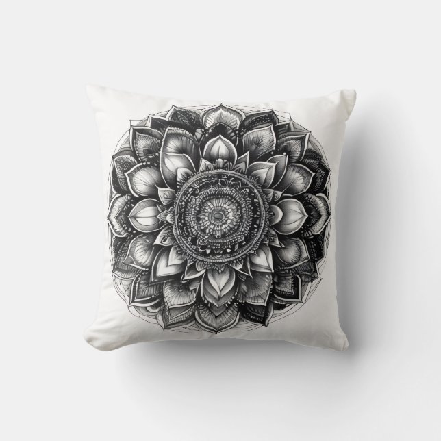 mandala shirt kudde (Framsida)