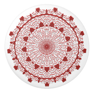 Mandala Skåpluckor & Handtag | Handgjorda Konst