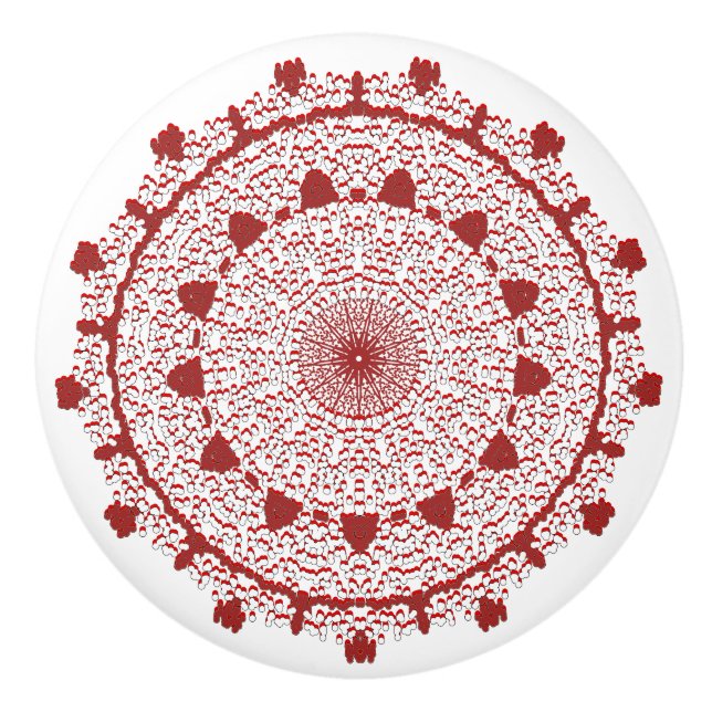 Mandala Skåpluckor & Handtag | Handgjorda Konst (Framsidan)