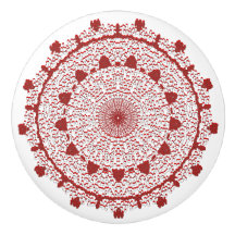 Mandala Skåpluckor & Handtag | Handgjorda Konst H