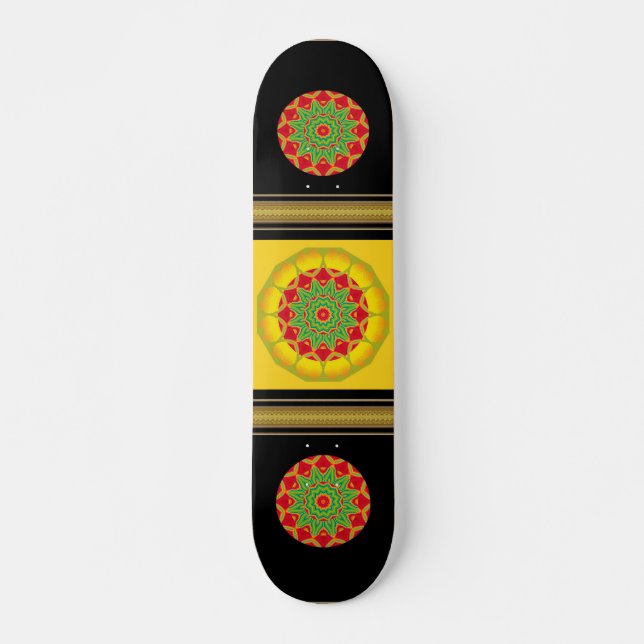 Mandala Skateboard (Framsida)
