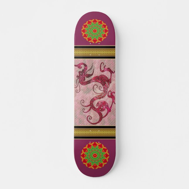 Mandala Skateboard (Framsida)