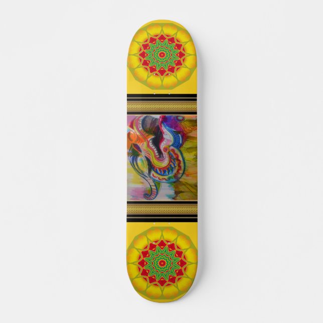 Mandala Skateboard (Framsida)