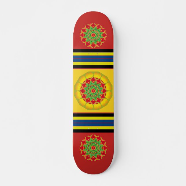 Mandala Skateboard (Framsida)