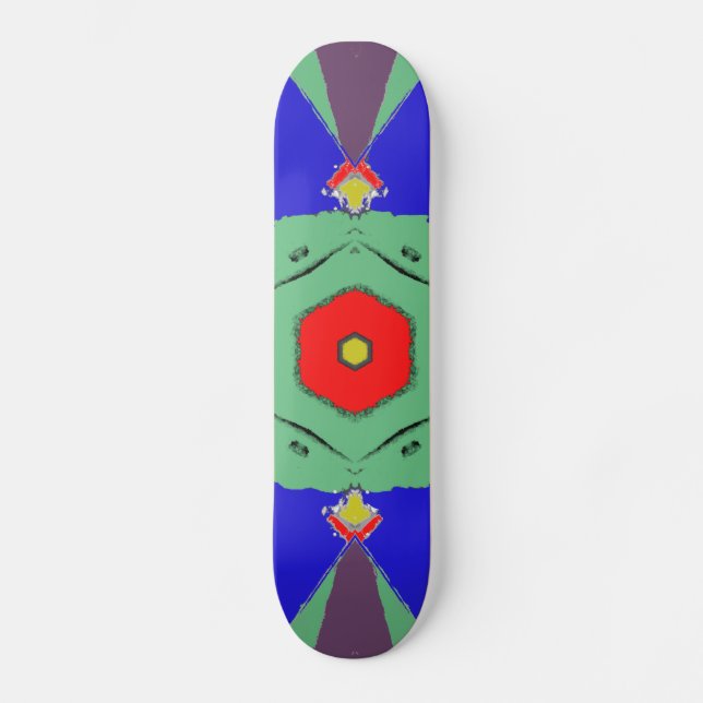 mandala skateboard / Planche skateboard mandala  (Framsida)