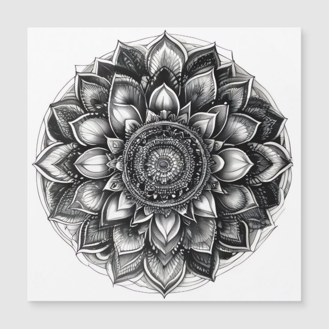 mandala skjorta (Framsida)