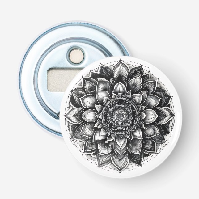 mandala skjorta flasköppnare (Framsidan)