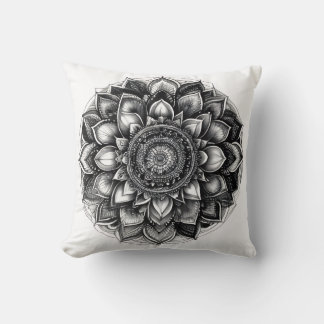 mandala skjorta kudde